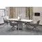 Asztall Dancan 90x160 ceramika/mdf – üveggolyó/hamu,11