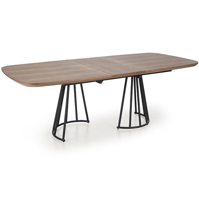 Asztall Everton mdf/acél - dió/fekete,3