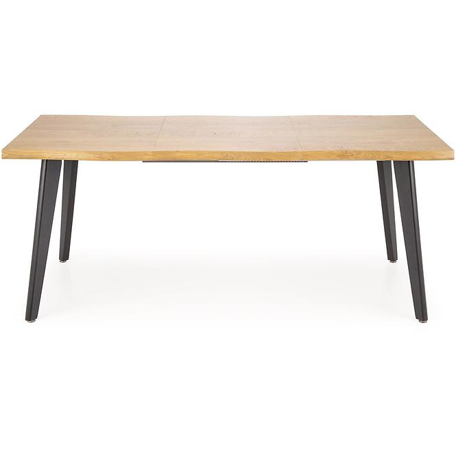 Asztall Dickson 2 88x150 mdf/acél – természetes/fekete