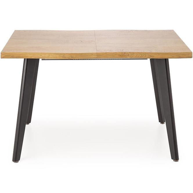 Asztall Dickson 2 88x150 mdf/acél – természetes/fekete
