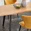 Asztall Dickson 2 88x150 mdf/acél – természetes/fekete,12
