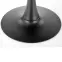 Asztall Olmo mdf/acél – dió/fekete,3