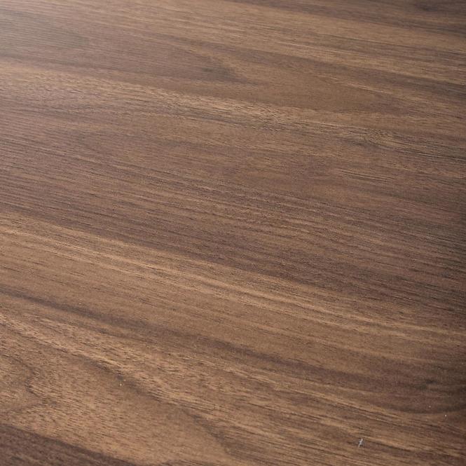 Asztall Olmo mdf/acél – dió/fekete