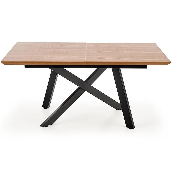 Asztall Capital 180x240 mdf/acél – tölgy arany/fekete