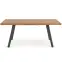 Asztall Berlin 90x160 mdf/acél – méz dió/fekete,10