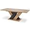 Asztall Brandon 90x160 lap- wotan/fekete,3