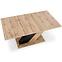 Asztall Brandon 90x160 lap- wotan/fekete,4