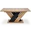 Asztall Brandon 90x160 lap- wotan/fekete,6