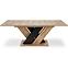 Asztall Brandon 90x160 lap- wotan/fekete,7