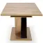 Asztall Brandon 90x160 lap- wotan/fekete,8