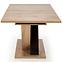 Asztall Brandon 90x160 lap- wotan/fekete,8