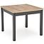 Asztall Tiago 90x90 lap/mdf – tölgy craft/fekete