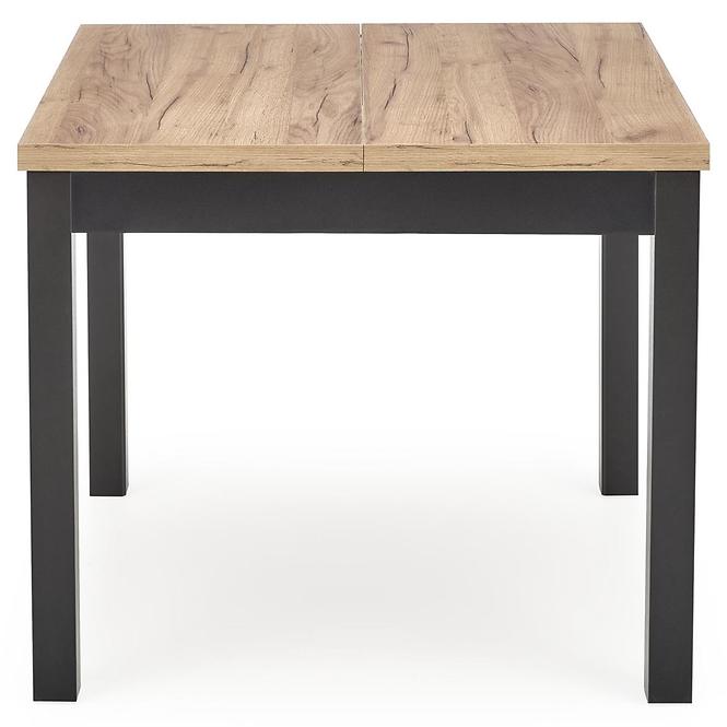 Asztall Tiago 90x90 lap/mdf – tölgy craft/fekete