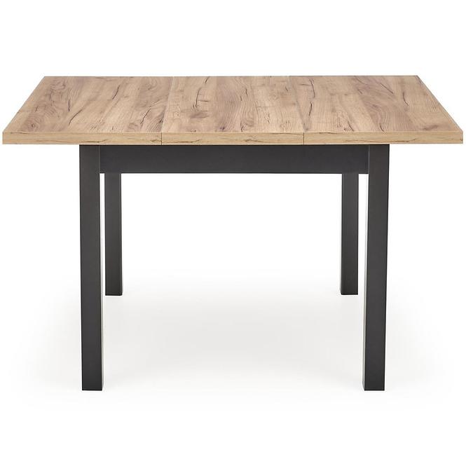 Asztall Tiago 90x90 lap/mdf – tölgy craft/fekete