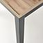 Asztall Tiago 90x90 lap/mdf – tölgy craft/fekete,7