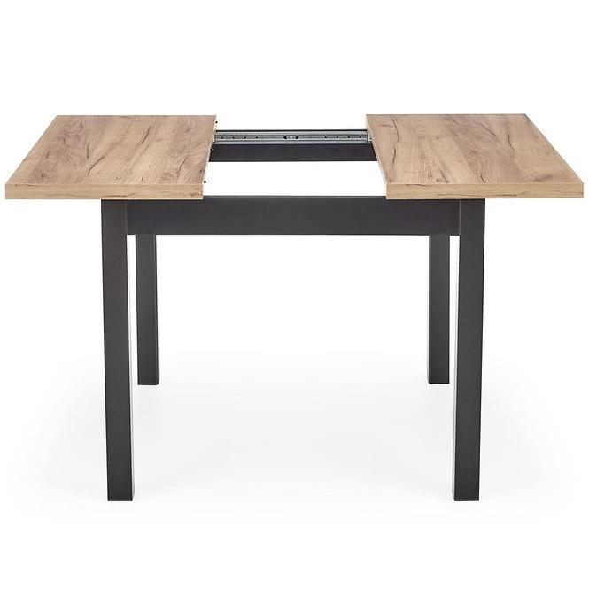 Asztall Tiago 90x90 lap/mdf – tölgy craft/fekete
