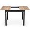 Asztall Tiago 90x90 lap/mdf – tölgy craft/fekete,9