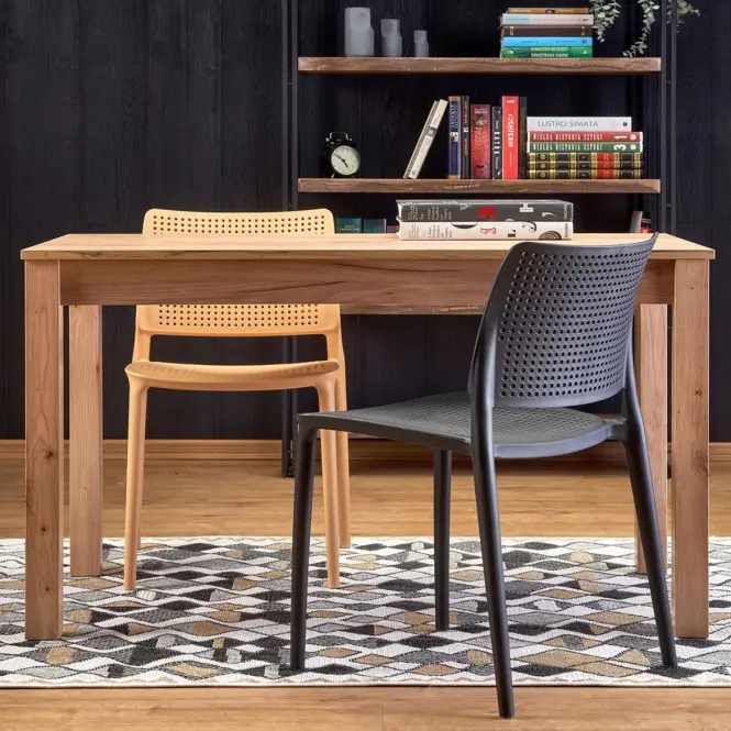 Asztall Ksawery 68x120 lap/mdf – tölgy craft
