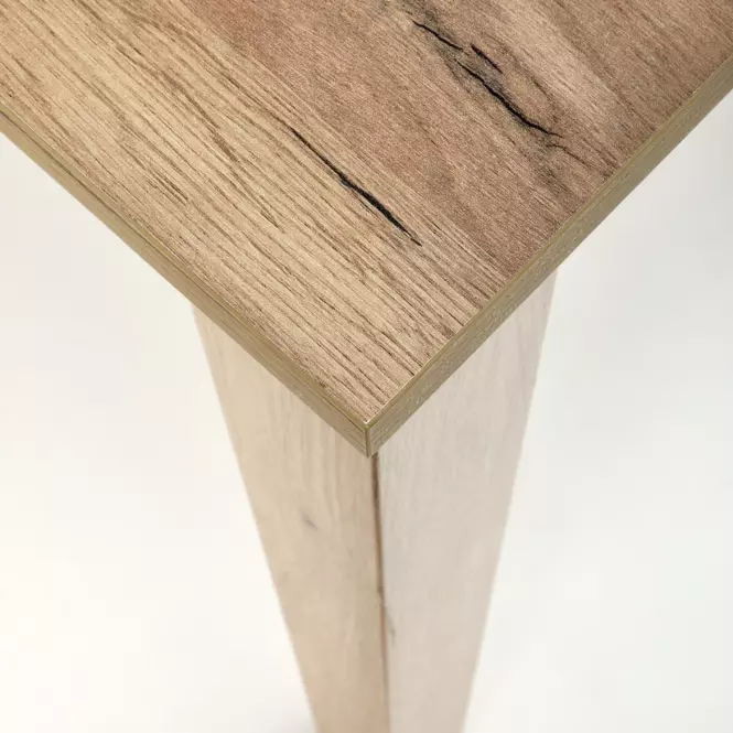 Asztall Maurycy 75x118 lap/mdf – tölgy craft,7