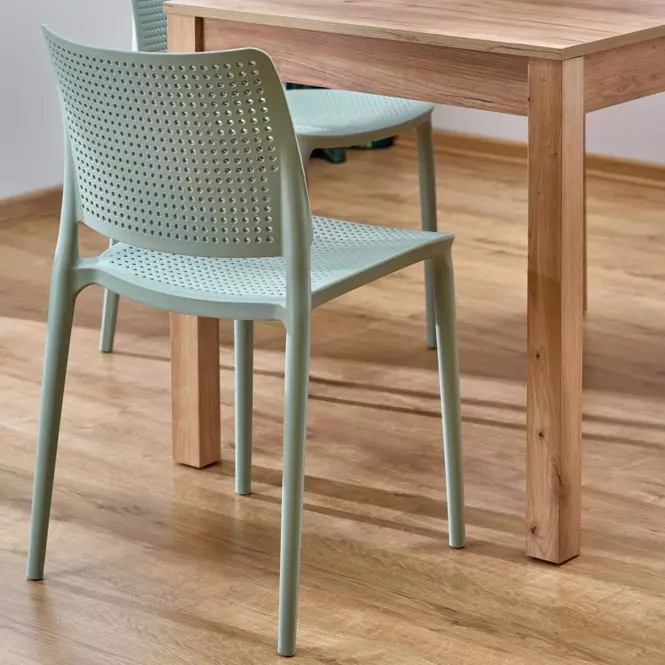 Asztall Maurycy 75x118 lap/mdf – tölgy craft