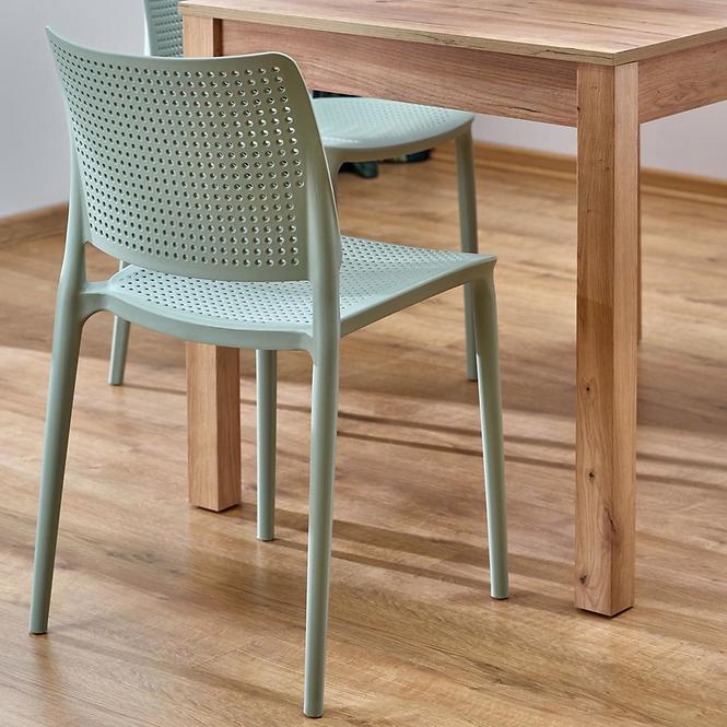 Asztall Maurycy 75x118 lap/mdf – tölgy craft