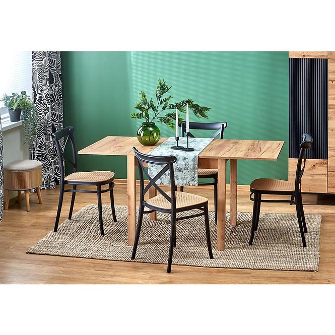 Asztall Gracjan 80x160 lap/mdf – tölgy craft