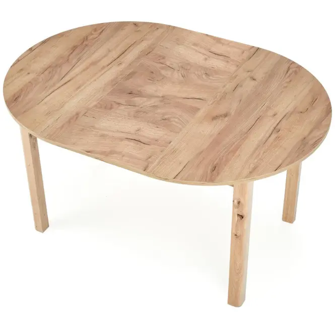Asztall Ringo 102x142 lap/mdf – tölgy craft,3