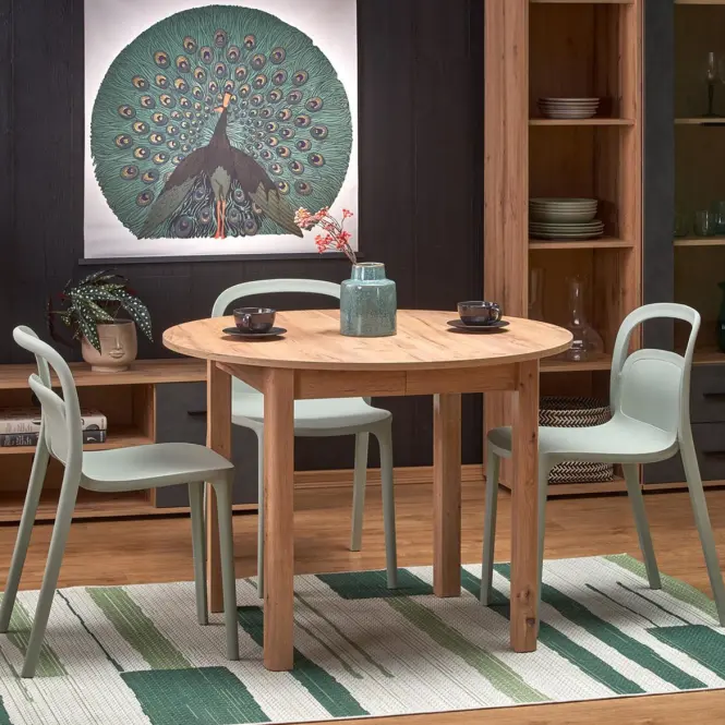 Asztall Ringo 102x142 lap/mdf – tölgy craft,11