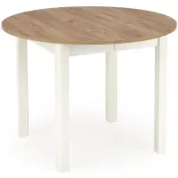 Asztall Ringo 102x142 lap/mdf – tölgy craft/fehér