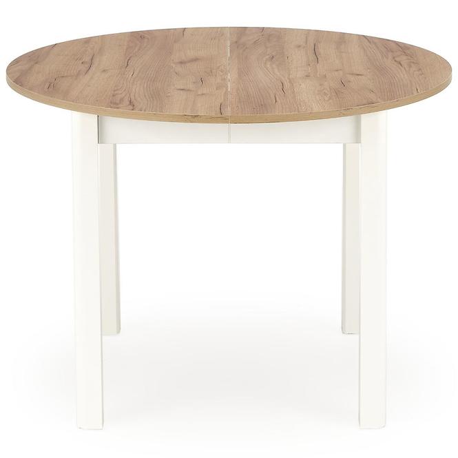 Asztall Ringo 102x142 lap/mdf – tölgy craft/fehér