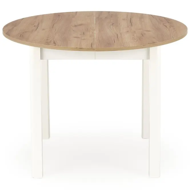 Asztall Ringo 102x142 lap/mdf – tölgy craft/fehér,3
