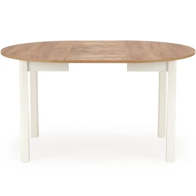 Asztall Ringo 102x142 lap/mdf – tölgy craft/fehér,5