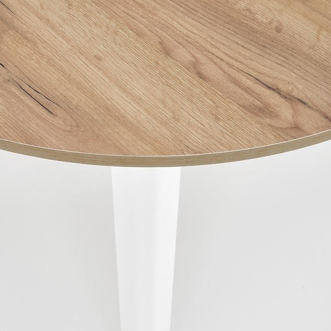 Asztall Ringo 102x142 lap/mdf – tölgy craft/fehér