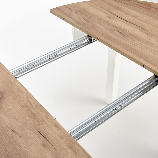 Asztall Ringo 102x142 lap/mdf – tölgy craft/fehér