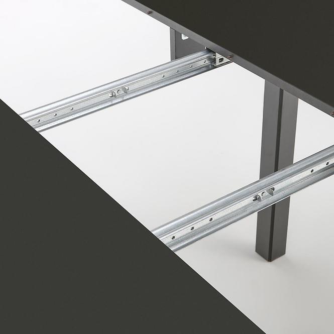 Asztall Ringo 102x142 lap/mdf – fekete