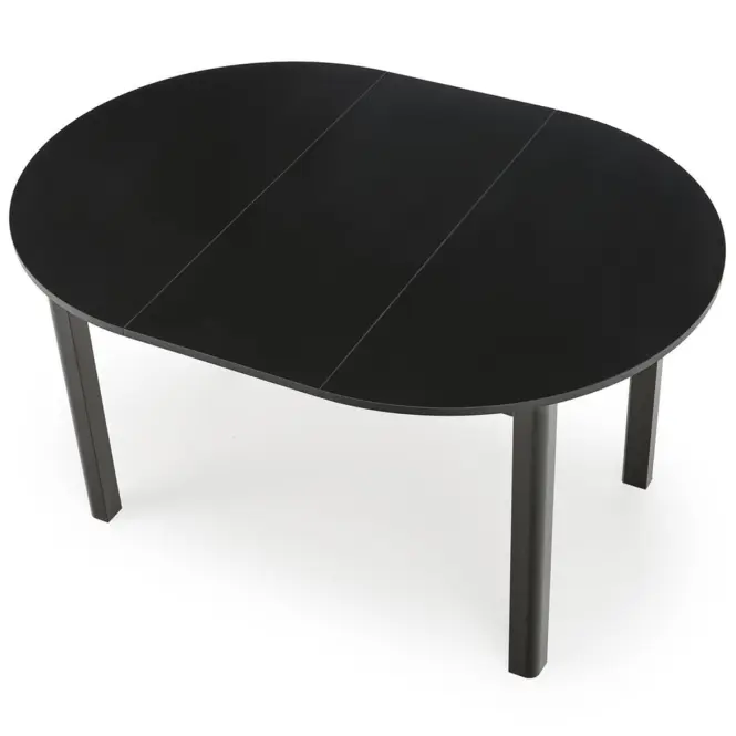 Asztall Ringo 102x142 lap/mdf – fekete