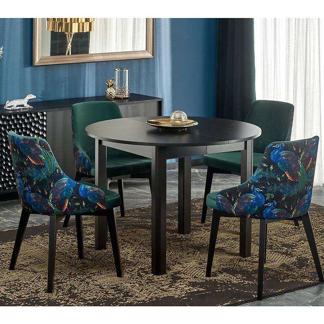 Asztall Ringo 102x142 lap/mdf – fekete