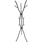 Fogas fém Chialina 9055 fekete