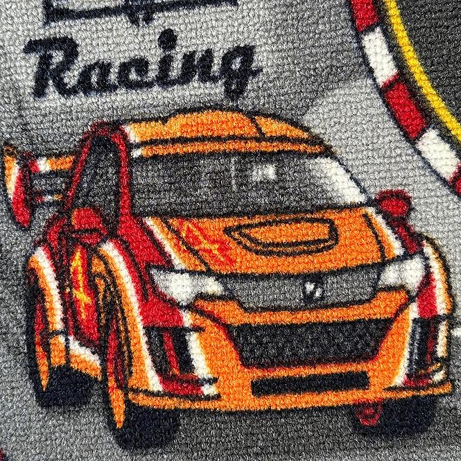 Gyermekszőnyeg Racers 97 1,0/1,65 szürke