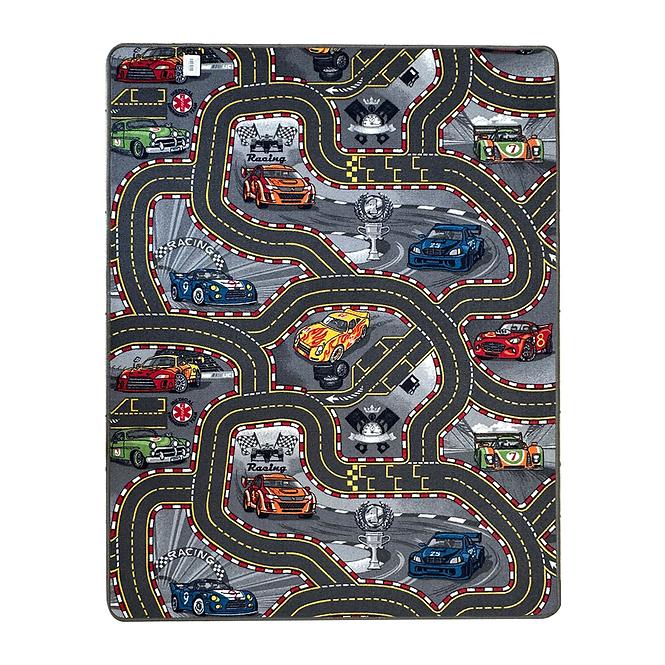Gyermekszőnyeg Racers 97 1,0/1,65 szürke