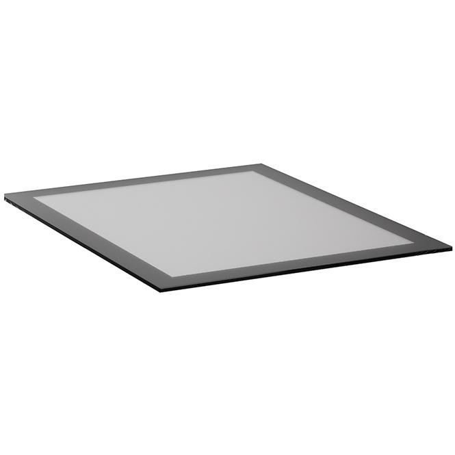 Üvegpolc Ultra  S1D fekete