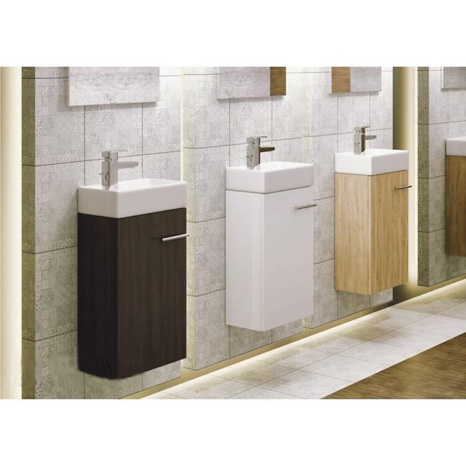 Fürdőszoba bútor készlet Smart D40 1D0S L1406 fehér,5