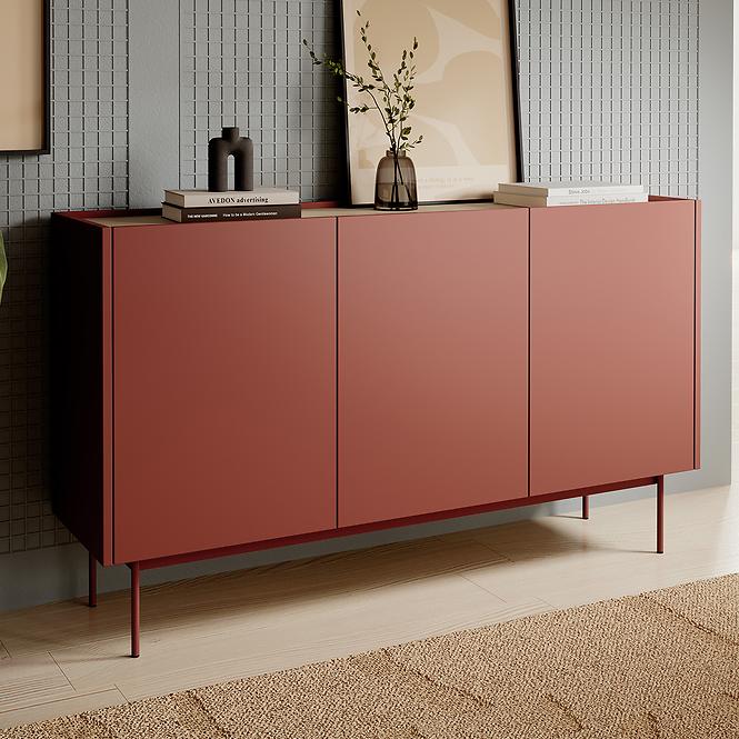 Komód Color K-144 ceramic red