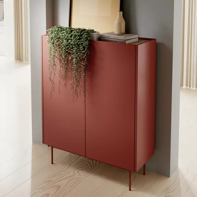 Komód Color KD-97 ceramic red