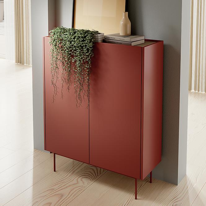 Komód Color KD-97 ceramic red