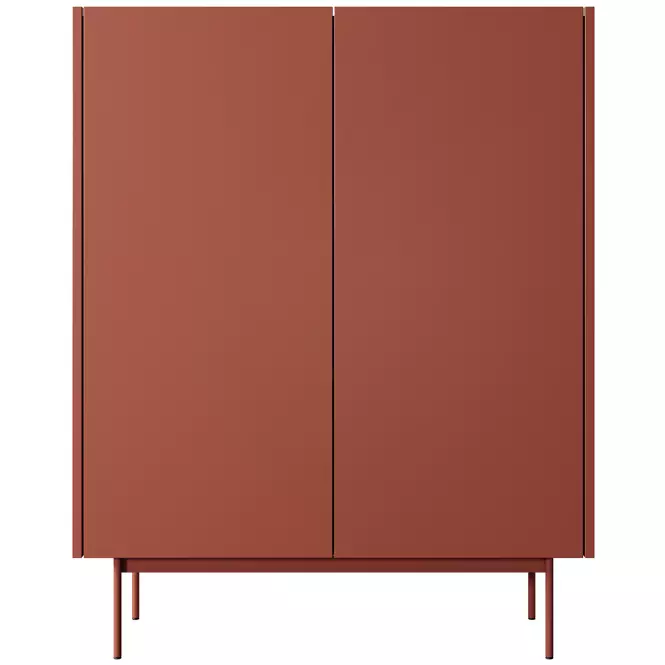 Komód Color KD-97 ceramic red