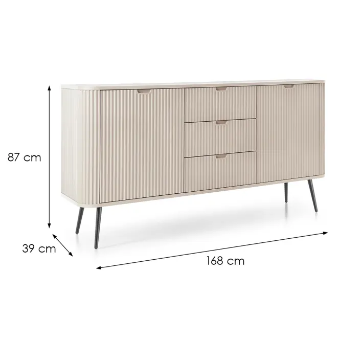 Komód Zova KSZ-168 cashmere,2