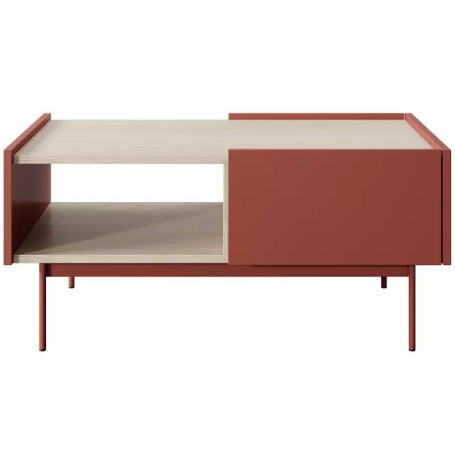 Dohányzóasztal Color L-97 ceramic red,3