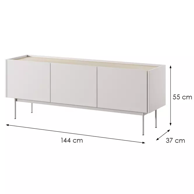 Szekrény RTV Color-144 cashmere