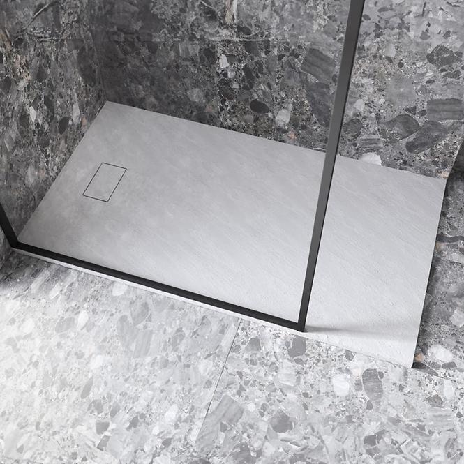 Fürdőkád téglalap alakú Vexo 100x80 fehér